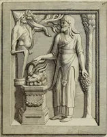 Picture 68 of 136 from Museum Cortonense : in quo vetera monumenta complectuntur anaglypha, thoreumata, gemmae inscalptae insculptaeque quae in Academia etrusca ceterisque nobilium virorum domibus adservantur, in plurimus tabulis aereis distributum (1750), leaf 178