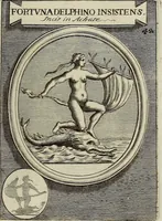 An illustration from Museum Cortonense : in quo vetera monumenta complectuntur anaglypha, thoreumata, gemmae inscalptae insculptaeque quae in Academia etrusca ceterisque nobilium virorum domibus adservantur, in plurimus tabulis aereis distributum (1750)