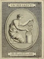 Picture 113 of 136 from Museum Cortonense : in quo vetera monumenta complectuntur anaglypha, thoreumata, gemmae inscalptae insculptaeque quae in Academia etrusca ceterisque nobilium virorum domibus adservantur, in plurimus tabulis aereis distributum (1750), leaf 270
