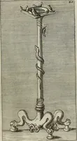 An illustration from Museum Cortonense : in quo vetera monumenta complectuntur anaglypha, thoreumata, gemmae inscalptae insculptaeque quae in Academia etrusca ceterisque nobilium virorum domibus adservantur, in plurimus tabulis aereis distributum (1750)