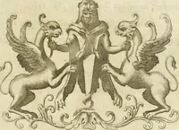An illustration from Museum Odescalchum, sive, Thesaurus antiquarum gemmarum : cum imaginibus in iisdem insculptis, et iisdem exsculptis, quæ a serenissima Christina svecorum regina collectæ in Museo Odescalcho adservantur, et a Petro Sancte Bartolo quondam incisæ, nunc primum in lucem proferuntur .. (1751)