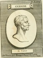 An illustration from Museum Odescalchum, sive, Thesaurus antiquarum gemmarum : cum imaginibus in iisdem insculptis, et iisdem exsculptis, quæ a serenissima Christina svecorum regina collectæ in Museo Odescalcho adservantur, et a Petro Sancte Bartolo quondam incisæ, nunc primum in lucem proferuntur .. (1751)
