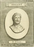 An illustration from Museum Odescalchum, sive, Thesaurus antiquarum gemmarum : cum imaginibus in iisdem insculptis, et iisdem exsculptis, quæ a serenissima Christina svecorum regina collectæ in Museo Odescalcho adservantur, et a Petro Sancte Bartolo quondam incisæ, nunc primum in lucem proferuntur .. (1751)