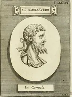 An illustration from Museum Odescalchum, sive, Thesaurus antiquarum gemmarum : cum imaginibus in iisdem insculptis, et iisdem exsculptis, quæ a serenissima Christina svecorum regina collectæ in Museo Odescalcho adservantur, et a Petro Sancte Bartolo quondam incisæ, nunc primum in lucem proferuntur .. (1751)