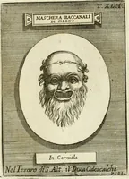 An illustration from Museum Odescalchum, sive, Thesaurus antiquarum gemmarum : cum imaginibus in iisdem insculptis, et iisdem exsculptis, quæ a serenissima Christina svecorum regina collectæ in Museo Odescalcho adservantur, et a Petro Sancte Bartolo quondam incisæ, nunc primum in lucem proferuntur .. (1751)