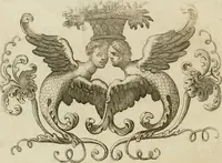 An illustration from Museum Odescalchum, sive, Thesaurus antiquarum gemmarum : cum imaginibus in iisdem insculptis, et iisdem exsculptis, quæ a serenissima Christina svecorum regina collectæ in Museo Odescalcho adservantur, et a Petro Sancte Bartolo quondam incisæ, nunc primum in lucem proferuntur .. (1751)