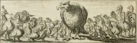 An illustration from Museum Odescalchum, sive, Thesaurus antiquarum gemmarum : cum imaginibus in iisdem insculptis, et iisdem exsculptis, quæ a serenissima Christina svecorum regina collectæ in Museo Odescalcho adservantur, et a Petro Sancte Bartolo quondam incisæ, nunc primum in lucem proferuntur .. (1751)