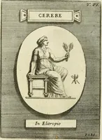 An illustration from Museum Odescalchum, sive, Thesaurus antiquarum gemmarum : cum imaginibus in iisdem insculptis, et iisdem exsculptis, quæ a serenissima Christina svecorum regina collectæ in Museo Odescalcho adservantur, et a Petro Sancte Bartolo quondam incisæ, nunc primum in lucem proferuntur .. (1751)