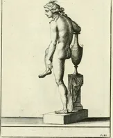 An illustration from Museum Odescalchum, sive, Thesaurus antiquarum gemmarum : cum imaginibus in iisdem insculptis, et iisdem exsculptis, quæ a serenissima Christina svecorum regina collectæ in Museo Odescalcho adservantur, et a Petro Sancte Bartolo quondam incisæ, nunc primum in lucem proferuntur .. (1751)