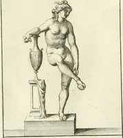 An illustration from Museum Odescalchum, sive, Thesaurus antiquarum gemmarum : cum imaginibus in iisdem insculptis, et iisdem exsculptis, quæ a serenissima Christina svecorum regina collectæ in Museo Odescalcho adservantur, et a Petro Sancte Bartolo quondam incisæ, nunc primum in lucem proferuntur .. (1751)