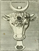 An illustration from Museum Odescalchum, sive, Thesaurus antiquarum gemmarum : cum imaginibus in iisdem insculptis, et iisdem exsculptis, quæ a serenissima Christina svecorum regina collectæ in Museo Odescalcho adservantur, et a Petro Sancte Bartolo quondam incisæ, nunc primum in lucem proferuntur .. (1751)