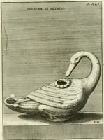 An illustration from Museum Odescalchum, sive, Thesaurus antiquarum gemmarum : cum imaginibus in iisdem insculptis, et iisdem exsculptis, quæ a serenissima Christina svecorum regina collectæ in Museo Odescalcho adservantur, et a Petro Sancte Bartolo quondam incisæ, nunc primum in lucem proferuntur .. (1751)