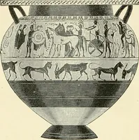 Picture 88 of 218 from Museum of antiquity : a description of ancient life : the employments, amusements, customs and habits, the cities, palaces, monuments and tombs, the literature and fine arts of 3,000 years ago (1882), leaf 347