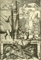 An illustration from Museum of antiquity : a description of ancient life : the employments, amusements, customs and habits, the cities, palaces, monuments and tombs, the literature and fine arts of 3,000 years ago (1882)