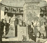 Picture 200 of 218 from Museum of antiquity : a description of ancient life : the employments, amusements, customs and habits, the cities, palaces, monuments and tombs, the literature and fine arts of 3,000 years ago (1882), leaf 886