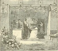 Picture 19 of 210 from Museum of antiquity; a description of ancient life: the employments, amusements, customs and habits, the cities, places, monuments and tombs, the literature and fine arts of 3,000 years ago (1887), leaf 84