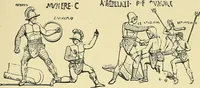 An illustration from Museum of antiquity; a description of ancient life: the employments, amusements, customs and habits, the cities, palaces, monuments and tombs, the literature and fine arts of 3,000 years ago (1883)