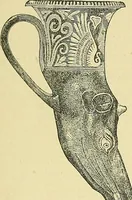 An illustration from Museum of antiquity; a description of ancient life: the employments, amusements, customs and habits, the cities, palaces, monuments and tombs, the literature and fine arts of 3,000 years ago (1883)