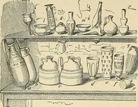 An illustration from Museum of antiquity; a description of ancient life: the employments, amusements, customs and habits, the cities, palaces, monuments and tombs, the literature and fine arts of 3,000 years ago (1883)