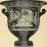An illustration from Museum of antiquity; a description of ancient life: the employments, amusements, customs and habits, the cities, palaces, monuments and tombs, the literature and fine arts of 3,000 years ago (1883)