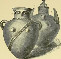 An illustration from Museum of antiquity; a description of ancient life: the employments, amusements, customs and habits, the cities, palaces, monuments and tombs, the literature and fine arts of 3,000 years ago (1883)