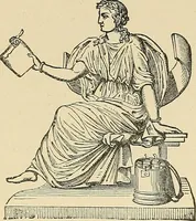 An illustration from Museum of antiquity; a description of ancient life: the employments, amusements, customs and habits, the cities, palaces, monuments and tombs, the literature and fine arts of 3,000 years ago (1883)