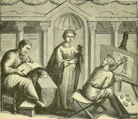 An illustration from Museum of antiquity; a description of ancient life: the employments, amusements, customs and habits, the cities, palaces, monuments and tombs, the literature and fine arts of 3,000 years ago (1883)