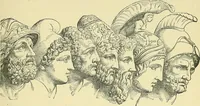 An illustration from Museum of antiquity; a description of ancient life: the employments, amusements, customs and habits, the cities, palaces, monuments and tombs, the literature and fine arts of 3,000 years ago (1883)
