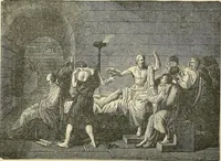 An illustration from Museum of antiquity; a description of ancient life: the employments, amusements, customs and habits, the cities, palaces, monuments and tombs, the literature and fine arts of 3,000 years ago (1883)