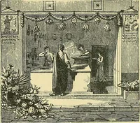 An illustration from Museum of antiquity; a description of ancient life: the employments, amusements, customs and habits, the cities, palaces, monuments and tombs, the literature and fine arts of 3,000 years ago (1883)