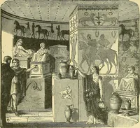 Picture 196 of 212 from Museum of antiquity; a description of ancient life: the employments, amusements, customs and habits, the cities, palaces, monuments and tombs, the literature and fine arts of 3,000 years ago (1883), leaf 880