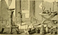 An illustration from Museum of antiquity; a description of ancient life: the employments, amusements, customs and habits, the cities, places, monuments and tombs, the literature and fine arts of 3,000 years ago (1882)