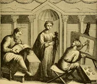 An illustration from Museum of antiquity; a description of ancient life: the employments, amusements, customs and habits, the cities, places, monuments and tombs, the literature and fine arts of 3,000 years ago (1882)