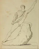 An illustration from Museum of painting and sculpture, or, Collection of the principal pictures, statues and bas-reliefs in the public and private galleries of Europe (1828)