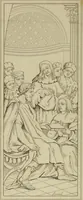 An illustration from Museum of painting and sculpture, or, Collection of the principal pictures, statues and bas-reliefs in the public and private galleries of Europe (1828)