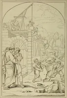 An illustration from Museum of painting and sculpture, or, Collection of the principal pictures, statues and bas-reliefs in the public and private galleries of Europe (1828)
