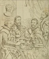 Picture 40 of 68 from Museum of painting and sculpture, or, Collection of the principal pictures, statues and bas-reliefs in the public and private galleries of Europe (1828), leaf 223