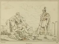 Picture 48 of 68 from Museum of painting and sculpture, or, Collection of the principal pictures, statues and bas-reliefs in the public and private galleries of Europe (1828), leaf 255