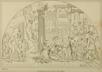 Picture 63 of 68 from Museum of painting and sculpture, or, Collection of the principal pictures, statues and bas-reliefs in the public and private galleries of Europe (1828), leaf 315