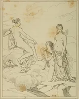 An illustration from Museum of painting and sculpture, or, Collection of the principal pictures, statues and bas-reliefs in the public and private galleries of Europe (1828)