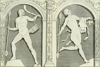An illustration from Museum veronense, hoc est, Antiquarum inscriptionum atque anaglyphorum collectio : cui Taurinensis adiungitur et Vindobonensis : accedunt monumenta id genus plurima nondum vulgata, et ubicumque collecta (1749)