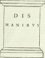 An illustration from Museum veronense, hoc est, Antiquarum inscriptionum atque anaglyphorum collectio : cui Taurinensis adiungitur et Vindobonensis : accedunt monumenta id genus plurima nondum vulgata, et ubicumque collecta (1749)