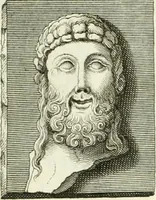 An illustration from Museum veronense, hoc est, Antiquarum inscriptionum atque anaglyphorum collectio : cui Taurinensis adiungitur et Vindobonensis : accedunt monumenta id genus plurima nondum vulgata, et ubicumque collecta (1749)