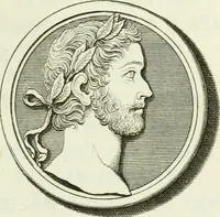 An illustration from Museum veronense, hoc est, Antiquarum inscriptionum atque anaglyphorum collectio : cui Taurinensis adiungitur et Vindobonensis : accedunt monumenta id genus plurima nondum vulgata, et ubicumque collecta (1749)