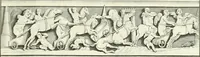 An illustration from Museum veronense, hoc est, Antiquarum inscriptionum atque anaglyphorum collectio : cui Taurinensis adiungitur et Vindobonensis : accedunt monumenta id genus plurima nondum vulgata, et ubicumque collecta (1749)