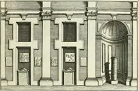 An illustration from Museum veronense, hoc est, Antiquarum inscriptionum atque anaglyphorum collectio : cui Taurinensis adiungitur et Vindobonensis : accedunt monumenta id genus plurima nondum vulgata, et ubicumque collecta (1749)