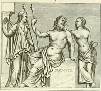 An illustration from Museum veronense, hoc est, Antiquarum inscriptionum atque anaglyphorum collectio : cui Taurinensis adiungitur et Vindobonensis : accedunt monumenta id genus plurima nondum vulgata, et ubicumque collecta (1749)