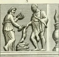 An illustration from Museum veronense, hoc est, Antiquarum inscriptionum atque anaglyphorum collectio : cui Taurinensis adiungitur et Vindobonensis : accedunt monumenta id genus plurima nondum vulgata, et ubicumque collecta (1749)