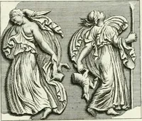 An illustration from Museum veronense, hoc est, Antiquarum inscriptionum atque anaglyphorum collectio : cui Taurinensis adiungitur et Vindobonensis : accedunt monumenta id genus plurima nondum vulgata, et ubicumque collecta (1749)