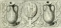 An illustration from Museum veronense, hoc est, Antiquarum inscriptionum atque anaglyphorum collectio : cui Taurinensis adiungitur et Vindobonensis : accedunt monumenta id genus plurima nondum vulgata, et ubicumque collecta (1749)